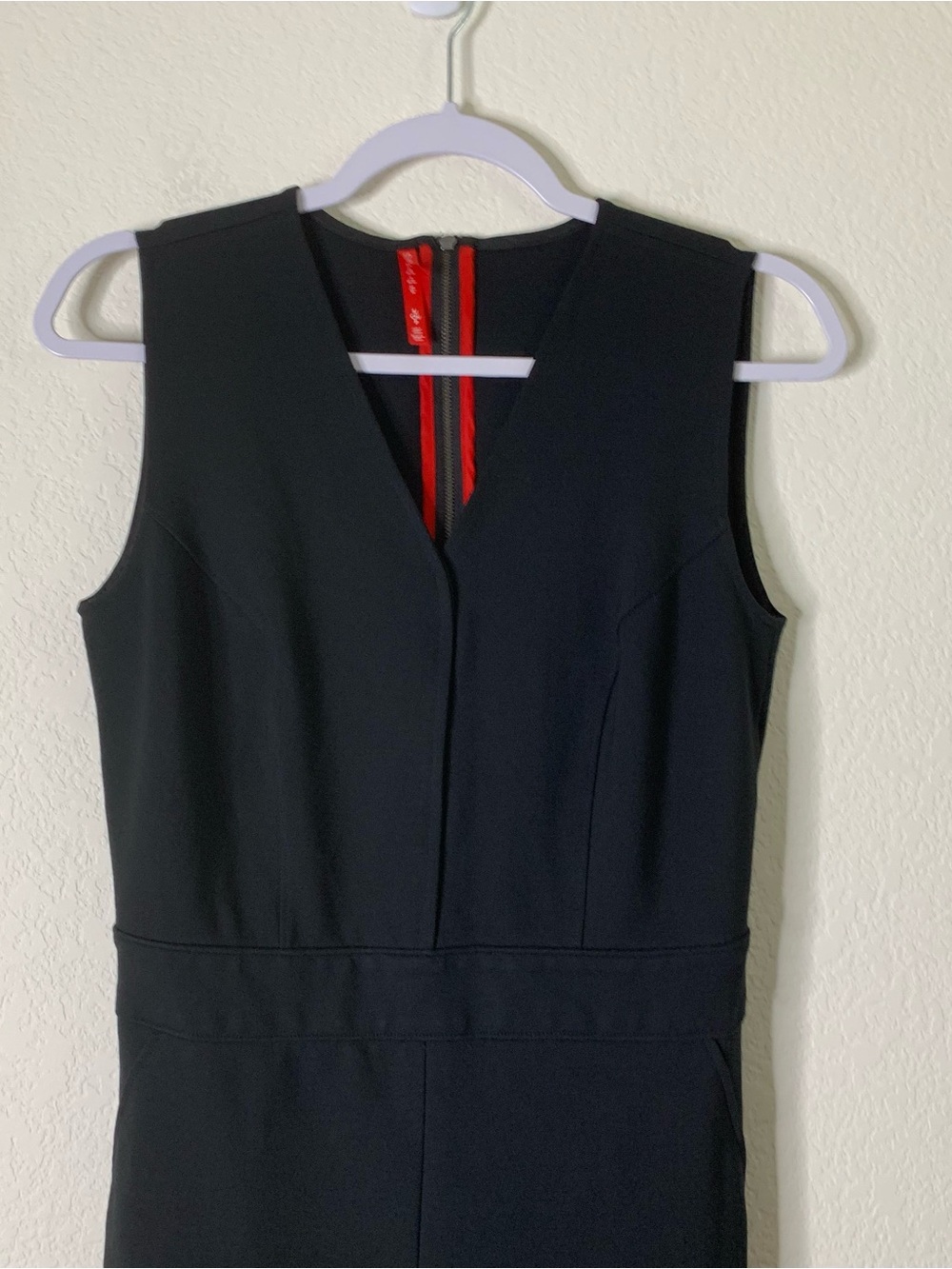 Spanx womens black perfect sleeveless jumpsuit S - Picture 3 of 10